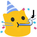 blobcatpartyhat